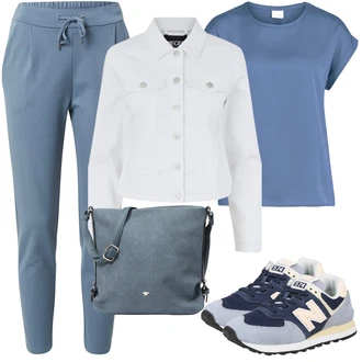 Outfit s Šedá Dlouhý Zimní Kabát/Taška/Dlouhé Šaty/Doplňek/Dlouhá tylová sukně Tom Tailor "Praktický Vzhled"