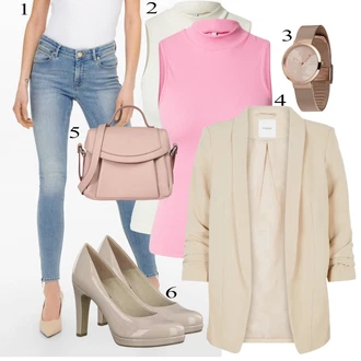 Outfit s Šedá Dlouhý Zimní Kabát/Dlouhé Kardigany/Zvonová Kalhoty/Doplňek/Batoh/Taška Přes Rameno/Dlouhá tylová sukně ESPRIT "Ležérní Outfits"