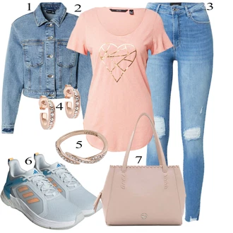outfit mit Siva Superga Adidas Performance "Priložnostna oblačila"