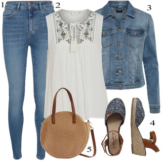Vintage outfity "Letní Outfit"