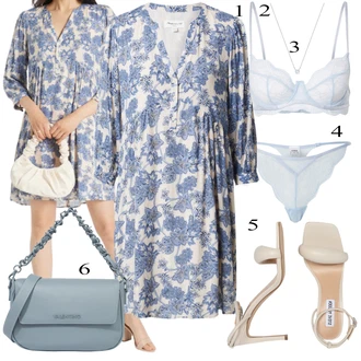 Outfit sa Plava/Svjetloplava Muške cipele u veličini 11/Kožne jakne za muškarce/Grudnjak prsnog kroja/Bralette Grudnjak/Čipkasti grundjac/Mekani grudnjak/Grudnjak sa žicom/Grudnjak Minimizer/Grudnjak sa žicom/Balkonet Grudnjak/Prozirni grudnjak i poprsje HUNKEMÖLLER "Ljetni outfiti"