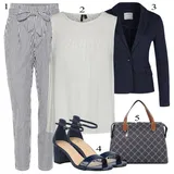 VERO MODA Bluze & tunike velikih velikosti outfiti za dame image
