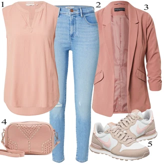 Outfit s Světle modrá Wrangler "Letní Outfit"