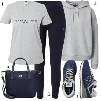 Outfit sa Plava Tenisica New Balance "Sport Outfits"