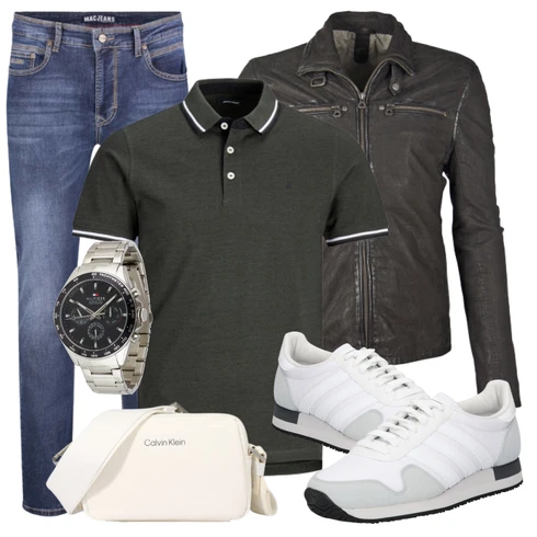 Frühlings Outfits Grau/Rosa/Beige/Blau Accessoire/Tasche Calvin Klein kombinieren
