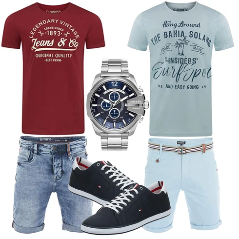 Grau Schuh Riverso kombinieren