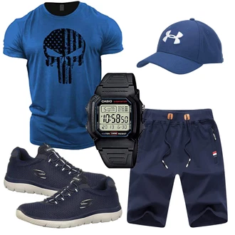 Sommer Outfits Weiche mit Blau GYMTIER "Summer Outfit"