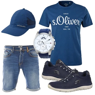 Outfit mit Blau Unkategorisiert Columbia "Alltags Outfit"