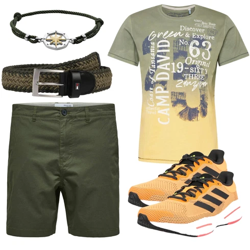 Schwarz Sportschuh Adidas Performance kombinieren