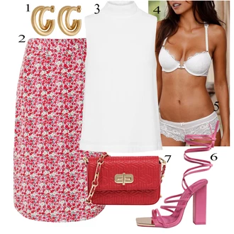 outfit "poletna obleka"