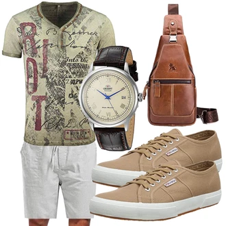 Sommer Outfits Sexy mit Grau Unkategorisiert POachers Homme "Auffälliger Sommer Look"Look: Militär, Uni, Goa, Sportlich, Casual, Sexy