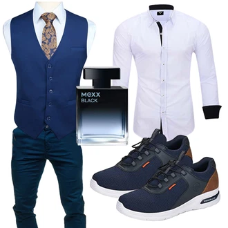 ohne Verschluss Outfit mit Schwarz Unkategorisiert Rieker "Buro Outfit"