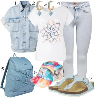 Outfity pro léto s Batoh Nike "Outfit na léto"