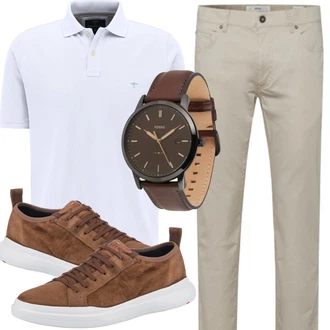 Outfit mit Grau Sneaker Lloyd "Cooles Alltagsoutfit"
