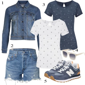 Outfit s Teniska New Balance "Ležérní Outfits"
