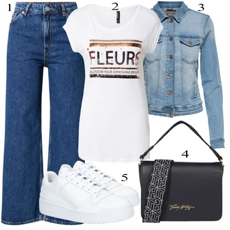 outfit mit Temno modra monki "popolna oblačila"
