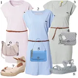 Letní outfity pro plnoštíhlé image