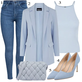 Velika Outfit sa Plava Obuća Dorothy Perkins "Ljetni outfiti"