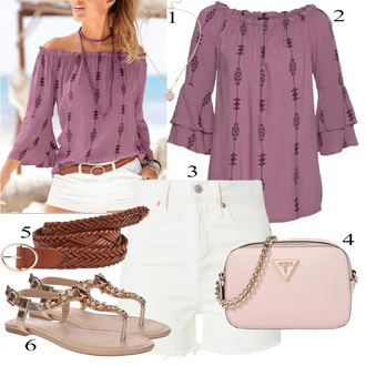 Kombinacije za ljeto sviatočné sa Pink Nekategorizirano/Torba preko ramena/Torbica za telefon/Torba za rame/Torba za pisma/Torbica/Mala Torbica Guess "Ljetni outfiti"Look: cool, Burleska, Premium, klasický, Transparentan, Disko, sviatočné, Talijanski, moderne, Vanjski