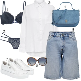 Outfit s Šedá Teniska Kennel & Schmenger "Letní Outfit"