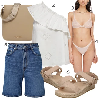 outfit mit weekday "poletna obleka"