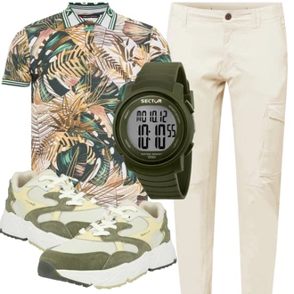 Outfit mit Grau Sneaker GANT "Outfits für jeden Tag"