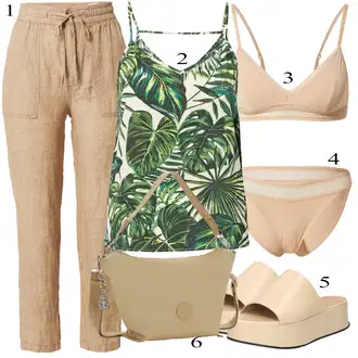 Letní outfity pro baculky "Hezký letní vzhled"