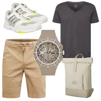 Outfit mit Gelb Urban Classics "Praktischer Look"