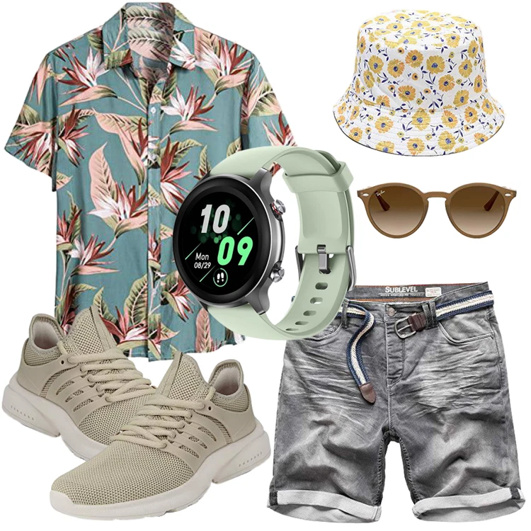 Schöner Sommer Look