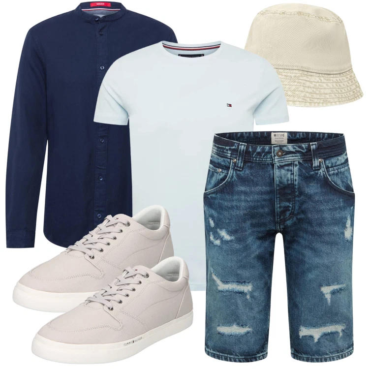 Schöner Sommer Look