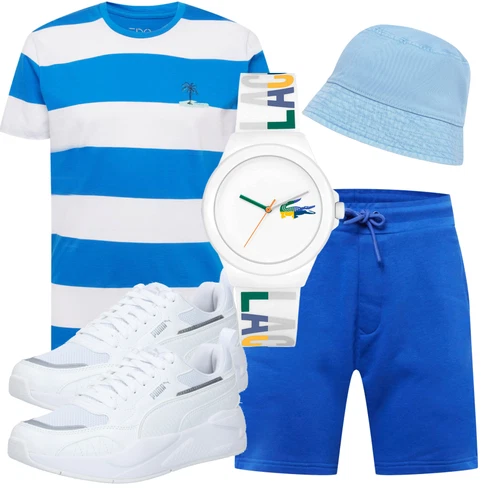 Gestreift Blau Casual T-Shirt ESPRIT kombinieren