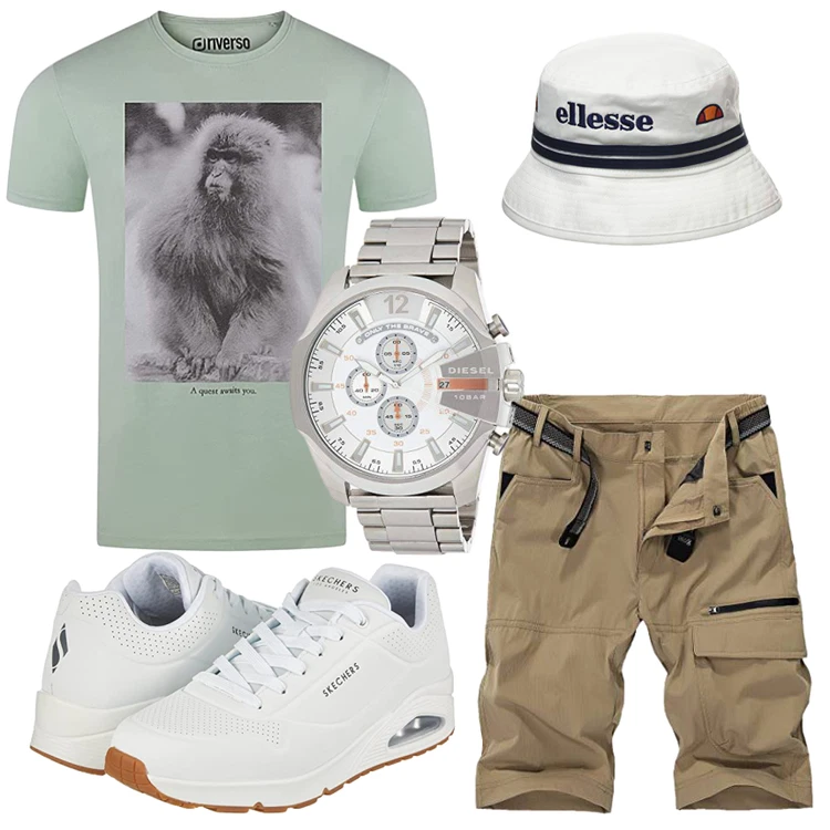 Sommer Look für den Alltag