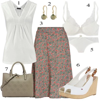 Poslovni Outfiti mit Siva Hlačke Lascana "poletna obleka"