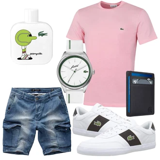 Outfit mit Rosa Unkategorisiert Lacoste "Summer Outfit"