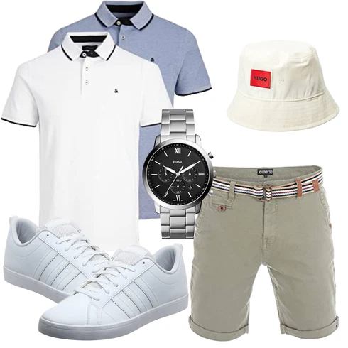 Grau Schuh Riverso kombinieren
