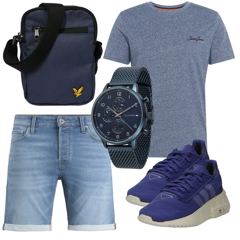 Schwarz Rucksack/Accessoire Lyle & Scott kombinieren