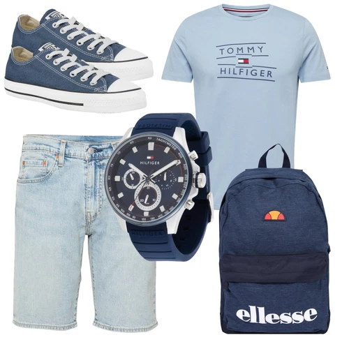 Türkis Sneaker Converse kombinieren