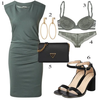 Outfit sa Tamnozelena/Siva Muške cipele u veličini 11/Kožne jakne za muškarce/Prozirni grudnjak i poprsje/Mekani grudnjak/Bralette Grudnjak/Grudnjak sa žicom/Čipkasti grundjac/Balkonet Grudnjak/Grudnjak sa žicom/Push-Up Grudnjak Lascana "Ljetni outfiti"