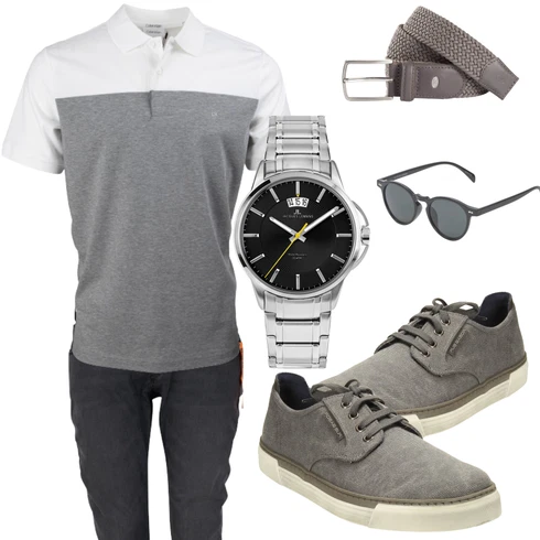 Weiß Sonnenbrille SELECTED HOMME kombinieren