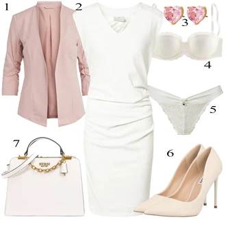 Outfit s Růžová/Béžová/Modrá Zimní Bota Steve Madden "Letní Outfit"