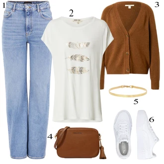 outfit mit Bela Superga Puma "poletna obleka"