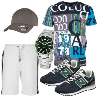 Outfit mit Schwarz Sneaker New Balance "Freizeit Outfit"