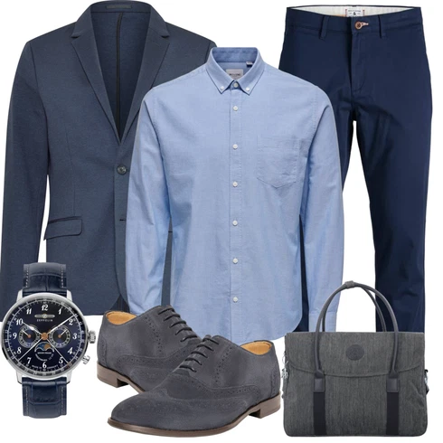 Hellblau/Blau Bluse Große Größe/Business Hemd/Casual Hemd/Jeanshemd/Businesshemd/Hemdbluse Only & Sons kombinieren mit Hellblau/Blau Bluse Große Größe/Business Hemd/Casual Hemd/Jeanshemd/Businesshemd/Hemdbluse Only & Sons