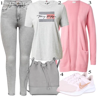 Poletne Outfiti mit Nike "poletna obleka"