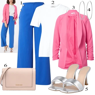 Outfit s Šedá Bota Na Podpatku IRO "Letní Outfit"