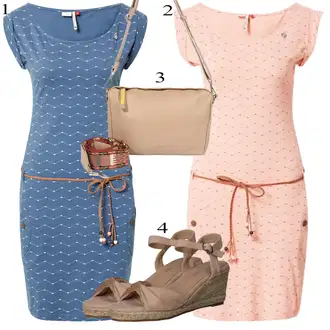 outfit mit Obleka velike velikosti Ragwear "popolna oblačila"