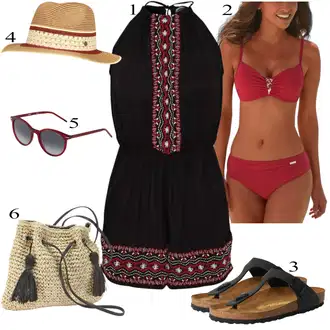 outfit mit Birkenstock "Poletna oblačila"