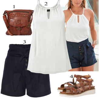 Outfity pro léto Turistika s Hnědá/Béžová/Červená Sportovní Taška Přes Rameno/Klasická Taška Přes Rameno/Brašna/Taška/Pánská taška Harbour 2nd "Outfit na léto"Look: Na Procházku, Jízda na koni, Turistika