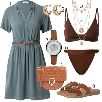 Outfit s Khaki/Bé?ová/Tmav? hn?dá/?ervená/Vínová/Oran?ová Brazilské Kalhotky/Slip S Nízkým Pasem/Tanga/Formující Kalhotky/Kalhotky Calvin Klein underwear "Outfit na léto"