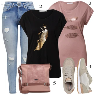 Dlouhé / Maxi Outfit s Černá Dlouhá tylová sukně/Top & košilka/Top/Košile/Dlouhé Kardigany/Dlouhý Zimní Kabát/Dlouhý Svetr About You "Ležérní Outfits"